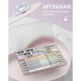 thumbnail image 5 of Nicpro 6Pcs Pastel Mechanical Pencil Set 0.7 mm, Cute Mechanical Pencils with Comfort Grip with 12 Tubes HB Lead Refill, 3 Eraser, 9 Eraser Refills with Case, 5 of 7