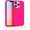 Hot Pink, variant on Silicone Case for iPhone 12 Pro and iPhone 12 -{Shock-Absorbent- Raised Edge Protection- Compatible with iPhone 12 Pro and iPhone 12 (6.1 inch} Red Color