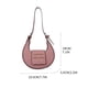 thumbnail image 3 of Bolso bandolera de un solo hombro para mujer | Bolso bandolera de piel de gran capacidad | Bolso multicompartimento para el trabajo, viajes y estudios, 3 of 3