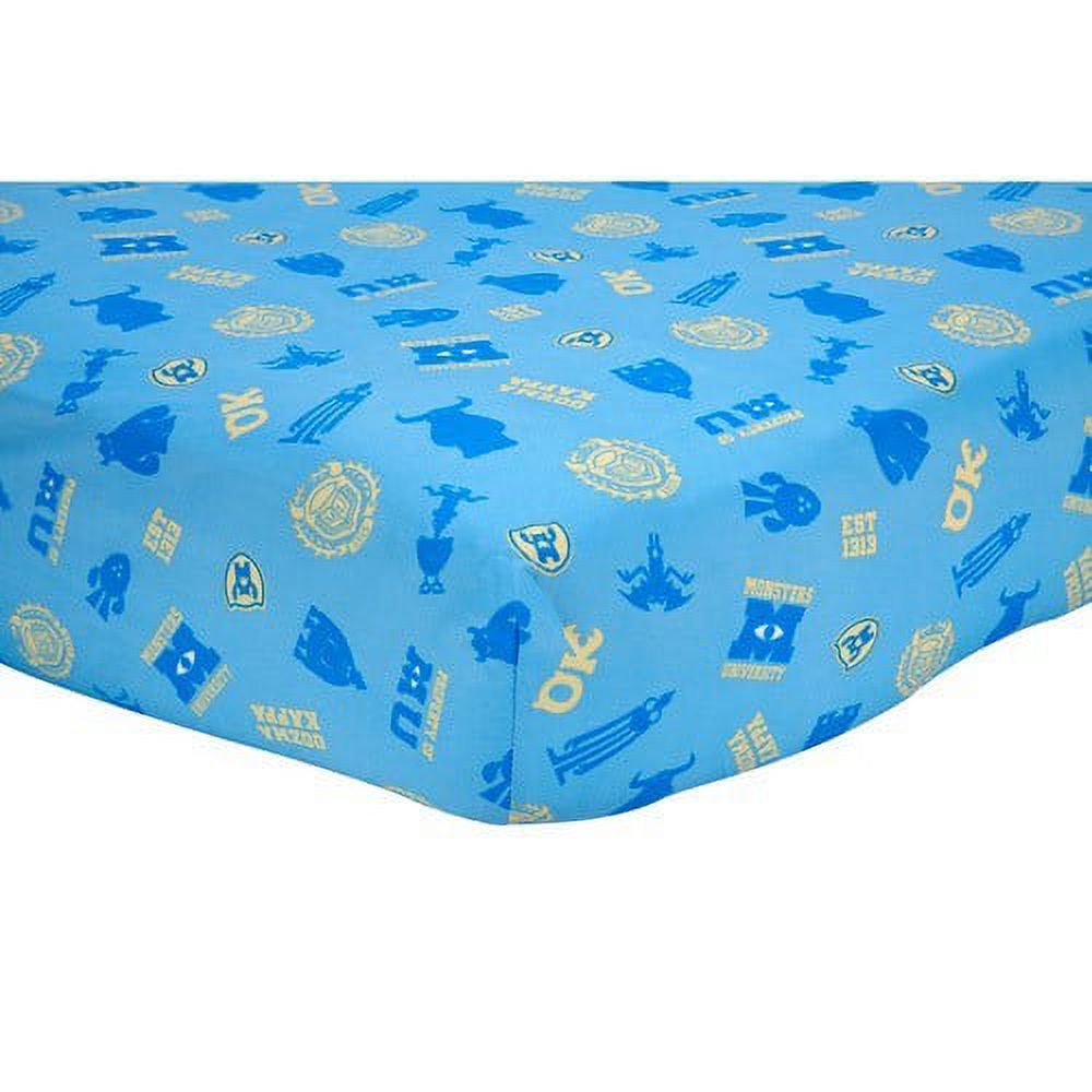 Monsters University Toddler Bedding Set 4pc Comforter Sheets - image 3 of 7