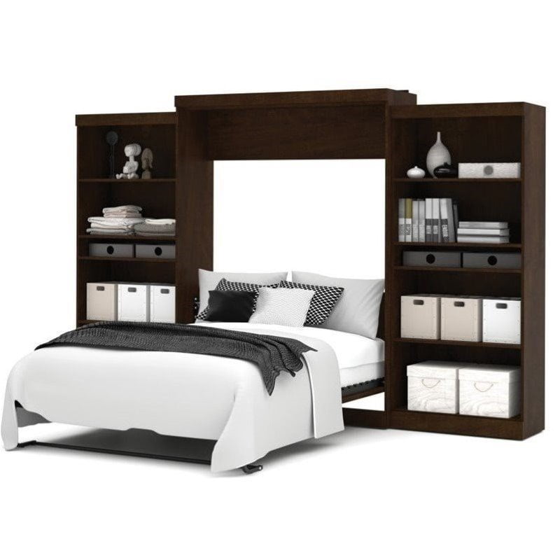 Bowery Hill Queen Wall Bed With Storage, Bowery Hill Storage Queen Wall Bed