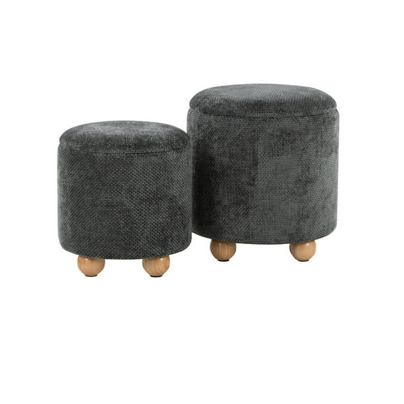 LumiSource Bacci Ottoman - Set of 2