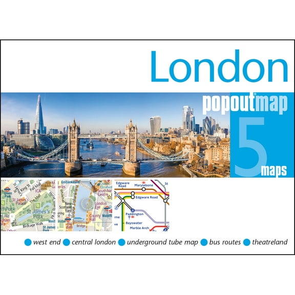PopOut Maps: London PopOut Map (Sheet map, folded)