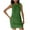 Green, variant on Mgmyaa Women's Mini Tank Dresses Summer Sleeveless Crew Neck Loose Open Back Beach Dress Low Back T-Shirts Dress