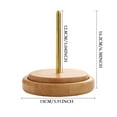 thumbnail image 2 of Dispenser Holder Wooden Yarn Stand with Twirling Mechanism for Enhanced Thread Management in Knitting and Crocheting Projects, 2 of 3