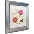 thumbnail image 2 of Trademark Fine Art "Petals of Paris I" Canvas Art by Color Bakery White Matte, Silver Frame, 2 of 4