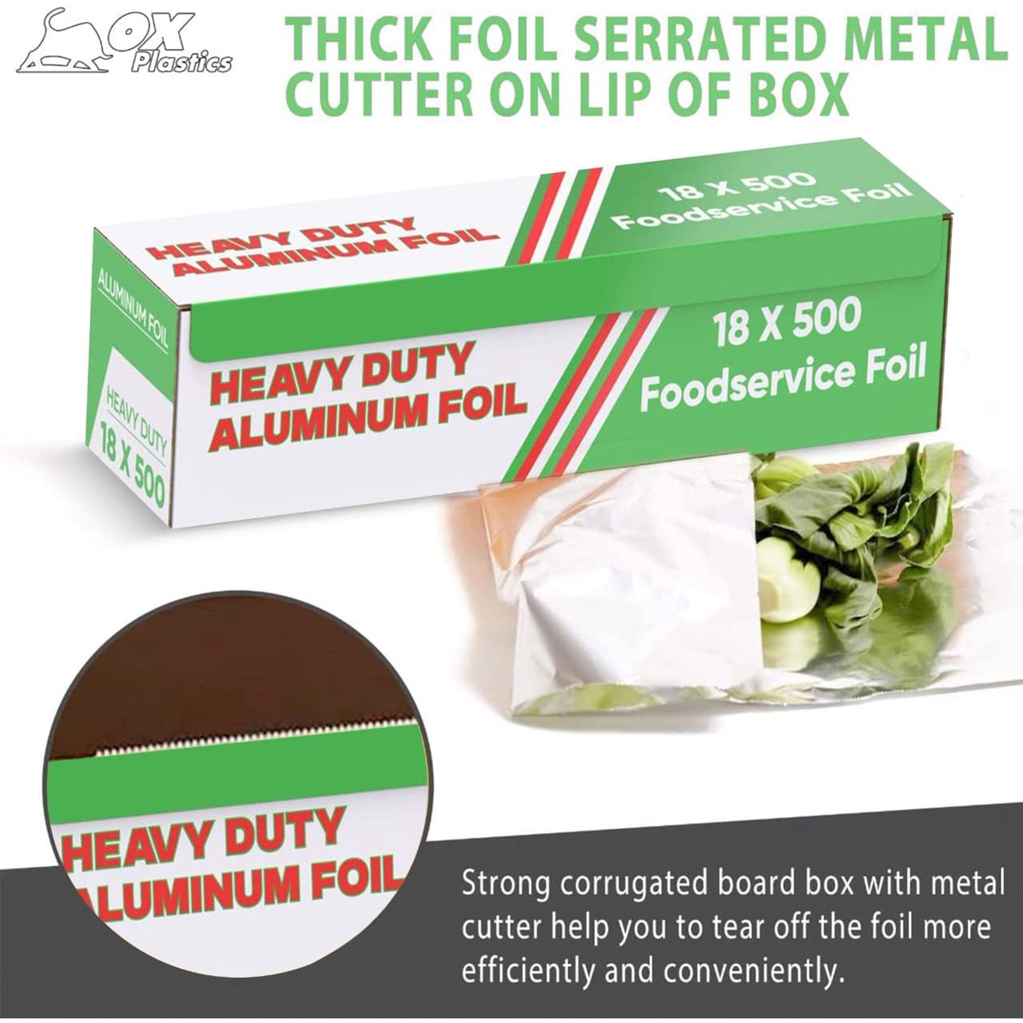 FOIL/ Heavy Duty Aluminum Foil, 18 x 500'-Food Service – Croaker, Inc