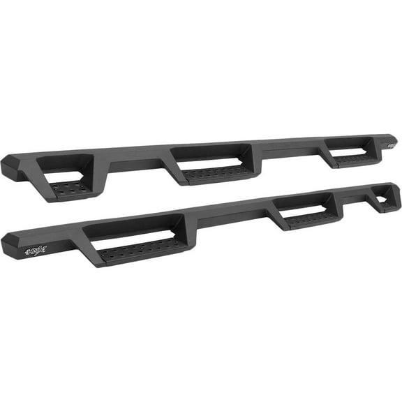 Westin Automotive Products Nerf Bars Powdercoated Textured for Chevrolet Silverado, Black