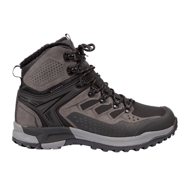 Trespass - Botas de Senderismo de DLX Knox con Cordones para Hombre (Negro, Gris) Trespass UTTP5848_blackgrey