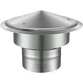 thumbnail image 1 of VEVOR Capuchon de Cheminée, 6 Pouces, Capuchon de Pluie Rond en Acier Inoxydable 304, 11,81 Pouces, Tous Temps & Vis Renforcées & Installation Facile, pour Isolation Parfaite de la Couverture de Ventilation Extérieure, Argent, 1 of 9