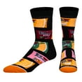 thumbnail image 2 of Cool Socks, Men's Funny Novelty Socks, Top Ramen Flavors Crew, Adult Large, 2 of 6