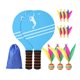 thumbnail image 4 of 2 piezas Bádminton Set Ejercicio Raqueta de bádminton para niños interiores al aire libre estilo C, 4 of 8