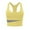 Yellow, variant on Sokhug Womens Sports Bras Yoga Comfort Seamless Stretchy Sports Bra