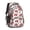 Fireman and Sign-1, variant on Fireman and Hose Orange Pattern Cute School Backpack Bag with Padded Back and Adjustable Shoulder Straps 16.9 X 12.6 X 5.9 Inches