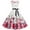 Pink, variant on Ketyyh-chn99 Gowns and Evening Dresses Wedding Gown Womens Elegant Flared Sleeve Evening Party Formal Dress Plus Size Pink,L