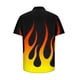 thumbnail image 4 of Camisas de Manga Larga para Hombres Blusa Cómoda de Cuello de Impresión, Camisa Casual de Poliéster para Uso Diario, de Fiesta Y de Primavera de Verano, 4 of 5