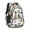 German Shepherd Dog, variant on Golden Retriever Dog and Flowers Backpack for School,Cute School Bag,Schoolbag with Adjustable Shoulder Straps & Padded Back,16.9 Inch