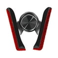 thumbnail image 3 of Soporte universal para teléfono de coche con brillantes y diamantes de imitación, práctico soporte para teléfono de coche con ventilación de aire. Rojo, 3 of 9