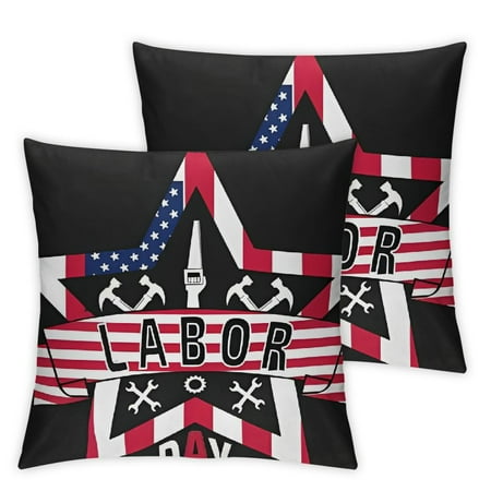 

FUMJ Short Plush Pillowcase Set of 2 Printed on Both Sides for Home Decor 12x12in