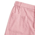 thumbnail image 5 of Girls Wide Leg Corduroy Pants Vintage Baggy Pants with Pockets High Waist Casual Pants for Girls Pink Pants for Girls Teen Clothes for Girls 13-14 Years, 5 of 6