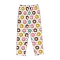 thumbnail image 4 of Daiia Colorful Donuts Women's Sleep Pant with Pockets and Drawstring,Pajama Pants-X-Large, 4 of 9