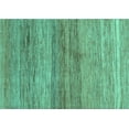 thumbnail image 1 of Ahgly Company Indoor Rectangle Abstract Turquoise Blue Contemporary Area Rugs, 8' x 10', 1 of 4