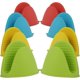 thumbnail image 1 of 4 Pair Mini Silicone Oven Mitts Pot Holders, Heat Resistant Kitchen Oven Mittens Non Slip Air Fryer Cooking Pinch Mitts for Baking, Cooking, Picnic, 1 of 5