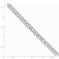 thumbnail image 2 of 14k Or Blanc Double Lien Charme Bracelet 8 Pouces "Bracelets, 2 of 2
