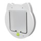 thumbnail image 1 of Puerta Interior Para Gatos, Puerta Para Perros, Silenciosa, Resistente A La Intemperie, Linda Para Pared, 1 of 7