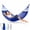 Blue, variant on Camping Hammock,Duslogis Travel Portable Lightweight Hammocks with Tree Straps and Storage Bag,88.5 x 51.1inch Nylon Net Hammock, Tree Hammocks for Outside, Camping (Pink)
