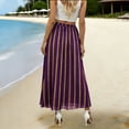 thumbnail image 6 of Jinhomg Womens Flowy Maxi Skirt Trendy Casual A-Line High Waisted Chiffon Skirts Elegant Long Skirt, 6 of 8