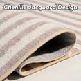 thumbnail image 3 of VUNATE 10'x12' Area Rugs for Living Room Jacquard Textured Modern Rugs Soft Geometric Rug for Bedroom Mid Century Washable Rug Non-Slip Bohemian Carpet Perfect for Dining Room Office Beige, 3 of 5