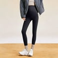 thumbnail image 5 of hengsof Women's Maternity Leggings with Pockets Over The Belly,Pregnancy Yoga Pants Activewear Workout Leggings, 5 of 7