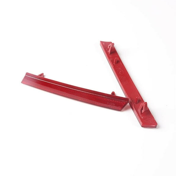 Pair Rear Bumper Lower Reflector Trim For Cadillac XTS 2013 2014 2015 2016 2017