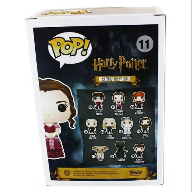 Harry Potter - Hermione Granger (Yule Ball Gown) Funko Pop! Vinyl Figure  (Bundled with Compatible Pop Box Protector Case), Multicolor, 3.75 inches
