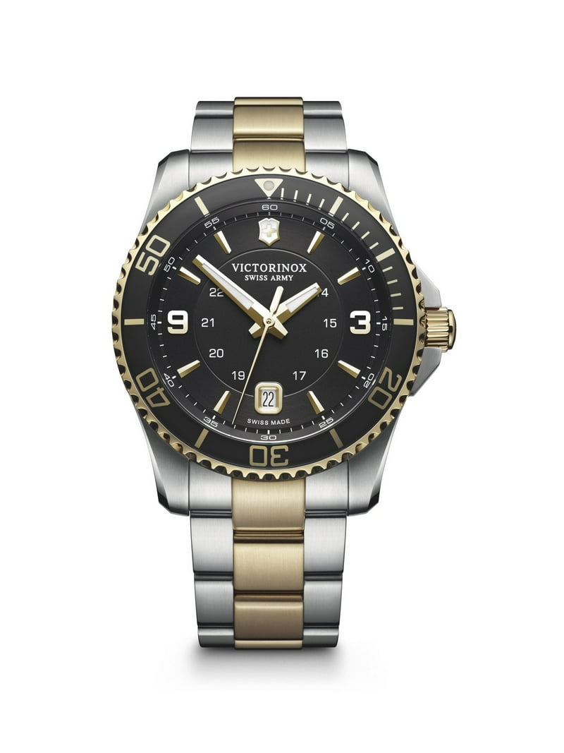 Victorinox Men's Swiss Army V249125 Maverick Watch Silver/Gold
