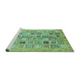 thumbnail image 2 of Ahgly Company Machine Washable Indoor Rectangle Abstract Turquoise Blue Modern Area Rugs, 5' x 8', 2 of 4