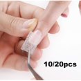 thumbnail image 2 of 10/20 piezas de fibra de vidrio de seda para extensión de uñas, sedas no tejidas, Gel UV, fibra de construcción, acrílico francés, accesorios de manicura DIY Tan Jianjun  unisex, 2 of 2