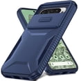 thumbnail image 2 of For Google Pixel 9 6.3inch Ultimate U Design Hybrid with Camera Window Covering - Dark Blue, 2 of 3
