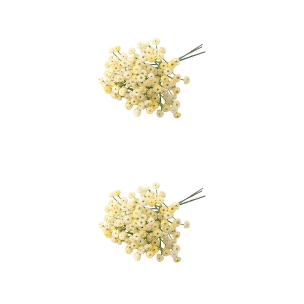 Ramo de flores artificiales Inteprter 135 cabezas Amarillo 2Conjunto