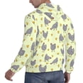 thumbnail image 6 of Fotbe Men's Hoodie with Funny Chicken Pattern - Kangaroo Pocket Pullover Hooded Sweatshirt, Perfect for Daily Wear, Travel, and Home-Small, 6 of 7