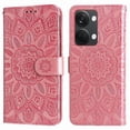 thumbnail image 3 of Funda tipo cartera GANGXUN para OnePlus Nord 3 , diseño girasol, cuero PU, soporte, cierre magnético, tarjetero, 3 of 5