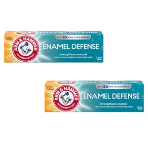 Arm & Hammer Enamel Defense Toothpaste, Crisp Mint, 4.3 Oz