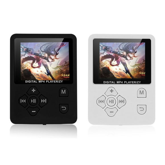 MP3 MP4 Digital Player 1.8 Inches Color Screen Music Player Lossless Audio Video Player Support E-book Voice Recording TF Card Stopwatch