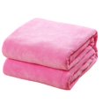 thumbnail image 2 of Exquisite Fluffy Comfortable Soft Flannel Blanket（100*150cm-Pink）, 2 of 7