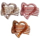 thumbnail image 2 of GOOHOCHY 3 pasadores para el pelo, pinzas para el pelo, horquillas delicadas con forma de corazón, tocado para niñas, 2 of 8