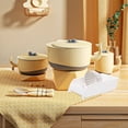 thumbnail image 2 of PTOOTP Plastic Dish Drying Rack with Drain Tray, Kitchen Tableware Organizer for Home and Countertop Use, 1-Piece Storage Solution, 2 of 8