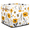 Multicolor 3, variant on CURLYOOT Cow Cube Storage Bin, 13 x 13 x 13 Storage Cube Bins for Organizing, Animal Cow Fabric Foldable Closet Baskets with Handles for Closet, Shelves, Clothes