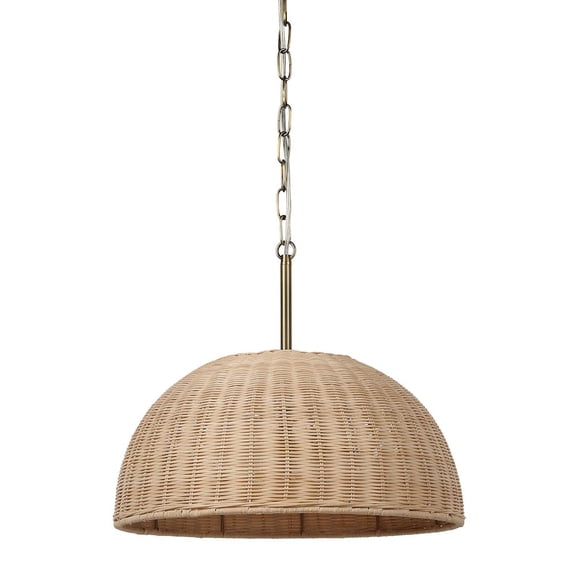 Renwil Ciara 77" Height Ceiling Fixture, Dark Antique Brushed Brass