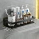 thumbnail image 2 of Cesta autoadhesiva para estantes de baño, ducha de pared para el hogar, organización interior y decoración de almacenamiento, 2 of 5